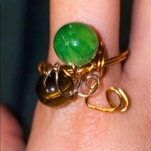 Handmade wire ring